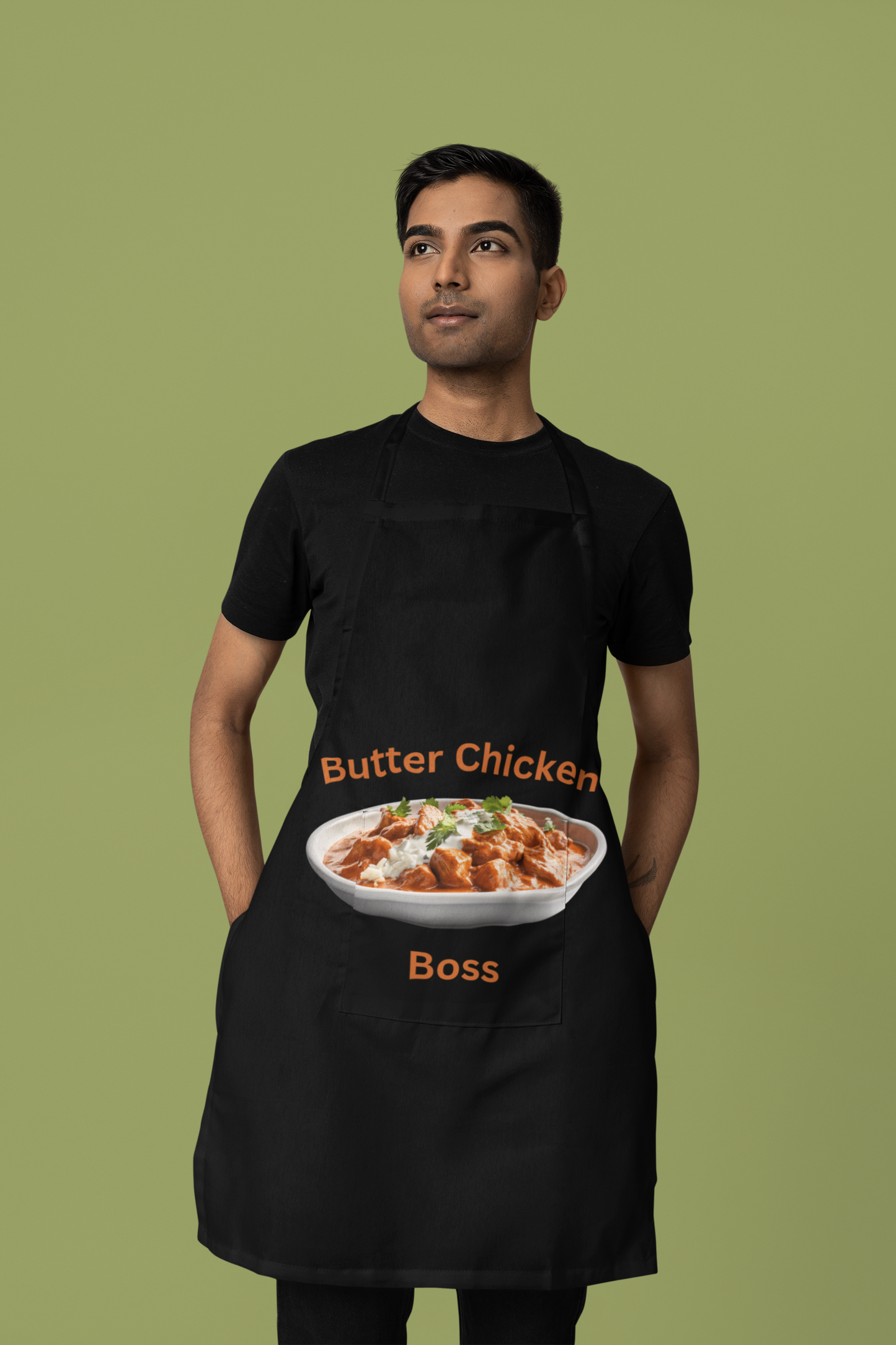 Apron - Butter Chicken Boss Gift for Chefs and Foodies